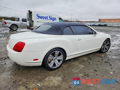Trzecie zdjęcie samochodu z tyłu: 2007 BENTLEY CONTINENTAL GTC VIN:SCBDR33W67C044220 - miniatura