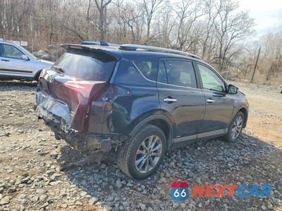 Trzecie zdjęcie samochodu z tyłu: 2017 TOYOTA RAV4 HYBRID LIMITED VIN:JTMDJREV5HD148883 - miniatura