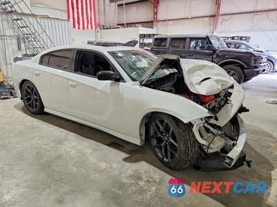 Czwarte zdjęcie samochodu z boku: 2022 DODGE CHARGER GT VIN:2C3CDXHG4NH106857 - miniatura
