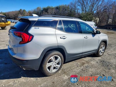 Trzecie zdjęcie samochodu z tyłu: 2018 GMC TERRAIN SLE VIN:3GKALTEX7JL157259 - miniatura