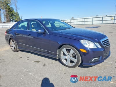 Czwarte zdjęcie samochodu z boku: 2011 MERCEDES-BENZ E 350 4MATIC VIN:WDDHF8HB3BA492600 - miniatura