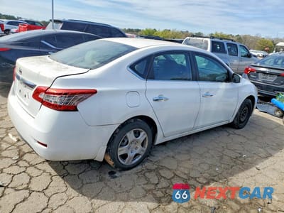 Trzecie zdjęcie samochodu z tyłu: 2015 NISSAN SENTRA S VIN:3N1AB7AP6FY260407 - miniatura