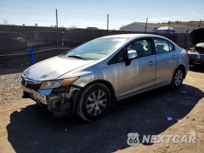 2012 HONDA CIVIC LX 19XFB2F54CE325619 - główne zdjęcie licytacji z USA - miniatura