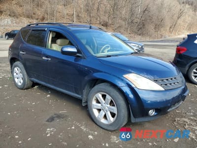 Czwarte zdjęcie samochodu z boku: 2006 NISSAN MURANO S VIN:JN8AZ08W66W550526 - miniatura