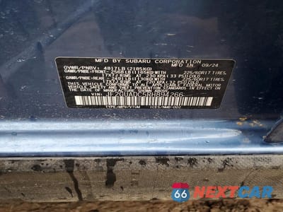 Zdjęcie 13 z 13 samochodu: 2024 SUBARU CROSSTREK PREMIUM VIN:JF2GUADC5RH894266 - miniatura