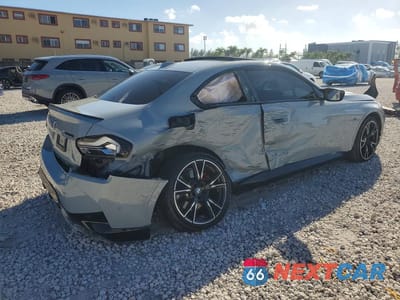 Trzecie zdjęcie samochodu z tyłu: 2024 BMW M240I VIN:3MW43CM01R8E46498 - miniatura