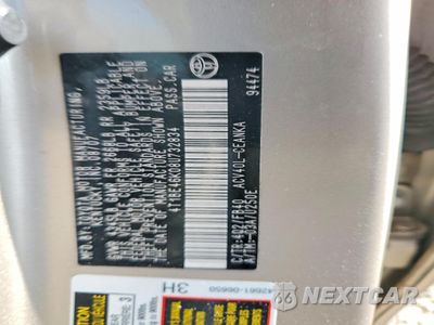 Zdjęcie 12 z 13 samochodu: 2008 TOYOTA CAMRY LE VIN:4T1BE46K08U732834 - miniatura