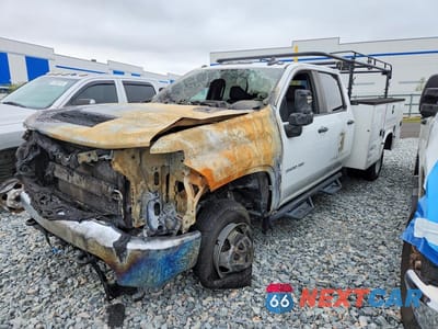 2021 CHEVROLET SILVERADO UTILITY / SERVICE TRUCK 1GB4YSEY6MF242545 - główne zdjęcie licytacji z USA - miniatura