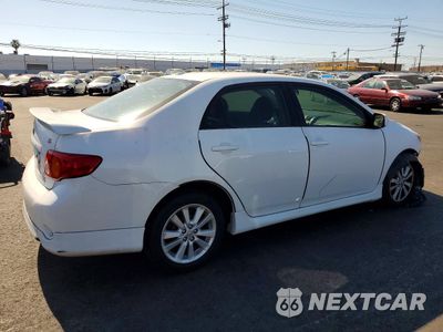 Trzecie zdjęcie samochodu z tyłu: 2010 TOYOTA COROLLA S VIN:1NXBU4EE0AZ186668 - miniatura