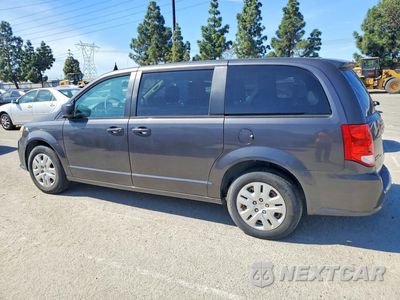 Drugie zdjęcie samochodu z przodu: 2018 DODGE GRAND CARAVAN SE VIN:2C4RDGBG4JR181013 - miniatura