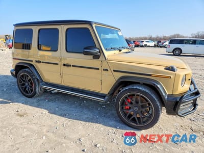 Czwarte zdjęcie samochodu z boku: 2020 MERCEDES-BENZ G 63 AMG VIN:W1NYC7HJ6LX352522 - miniatura