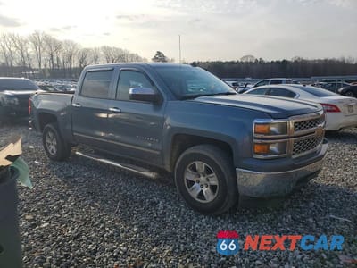 Czwarte zdjęcie samochodu z boku: 2014 CHEVROLET SILVERADO C1500 LT VIN:3GCPCREC9EG507396 - miniatura