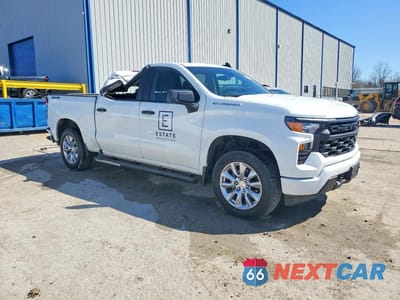 Czwarte zdjęcie samochodu z boku: 2024 CHEVROLET SILVERADO K1500 CUSTOM VIN:1GCPDBEK7RZ203565 - miniatura