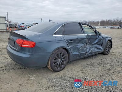 Trzecie zdjęcie samochodu z tyłu: 2010 AUDI A4 PREMIUM PLUS VIN:WAUFFAFLXAN063107 - miniatura