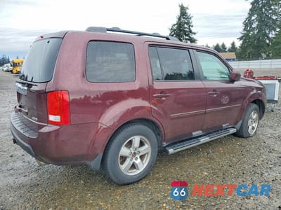 Trzecie zdjęcie samochodu z tyłu: 2010 HONDA PILOT EXL VIN:5FNYF4H56AB014884 - miniatura