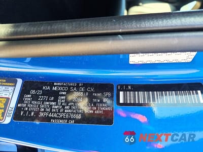 Zdjęcie 13 z 13 samochodu: 2023 KIA FORTE GT VIN:3KPF44AC5PE676668 - miniatura