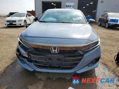 Piąte zdjęcie samochodu w środku: 2021 HONDA ACCORD SPORT SE VIN:1HGCV1F48MA038074 - miniatura