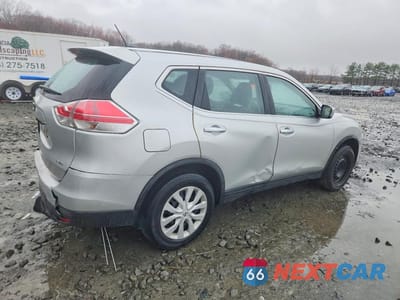 Trzecie zdjęcie samochodu z tyłu: 2015 NISSAN ROGUE S VIN:KNMAT2MV5FP531143 - miniatura