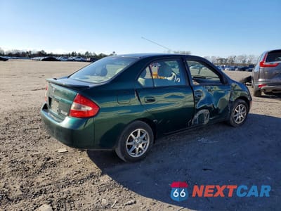 Trzecie zdjęcie samochodu z tyłu: 2003 TOYOTA PRIUS BASE VIN:JT2BK18UX30075236 - miniatura