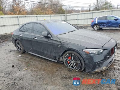 Czwarte zdjęcie samochodu z boku: 2023 MERCEDES-BENZ C 300 4MATIC VIN:W1KAF4HB9PR142763 - miniatura