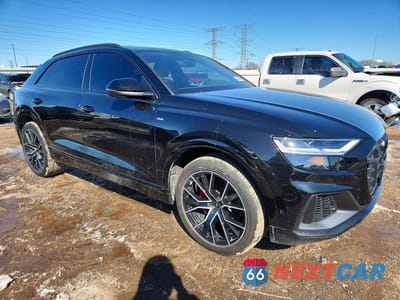 Czwarte zdjęcie samochodu z boku: 2022 AUDI Q8 PREMIUM PLUS S-LINE VIN:WA1EVBF1XND027736 - miniatura