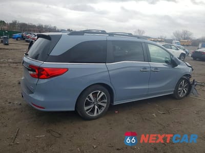Trzecie zdjęcie samochodu z tyłu: 2024 HONDA ODYSSEY TOURING VIN:5FNRL6H83RB027705 - miniatura