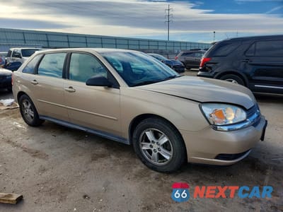 Czwarte zdjęcie samochodu z boku: 2005 CHEVROLET MALIBU MAXX LS VIN:1G1ZT62805F166021 - miniatura