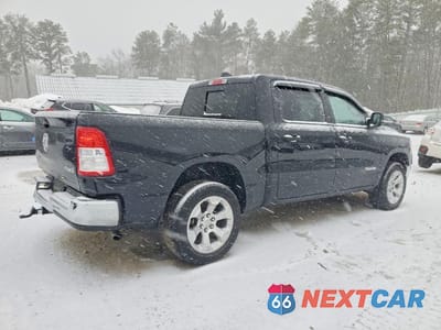 Trzecie zdjęcie samochodu z tyłu: 2023 RAM 1500 BIG HORN VIN:1C6RRFFG4PN538161 - miniatura
