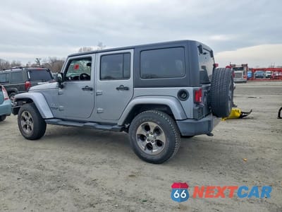 Drugie zdjęcie samochodu z przodu: 2017 JEEP WRANGLER UNLIMITED SAHARA VIN:1C4BJWEG3HL747651 - miniatura