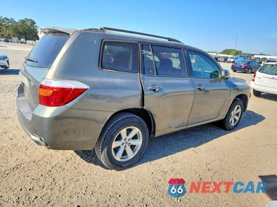 Trzecie zdjęcie samochodu z tyłu: 2008 TOYOTA HIGHLANDER BASE VIN:JTEDS41A782008859 - miniatura