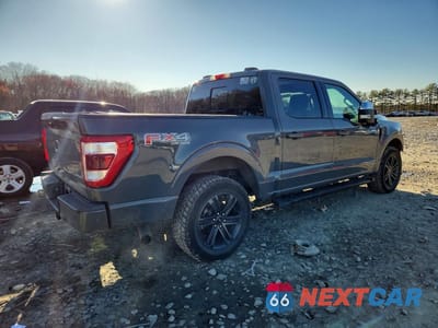 Trzecie zdjęcie samochodu z tyłu: 2021 FORD F150 SUPERCREW VIN:1FTFW1ED1MFA93916 - miniatura