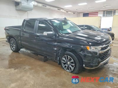 Czwarte zdjęcie samochodu z boku: 2023 CHEVROLET SILVERADO K1500 LT-L VIN:3GCPDKEK4PG276633 - miniatura