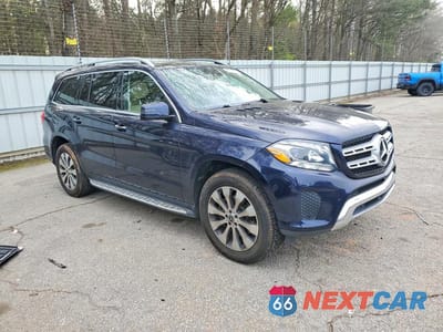 Czwarte zdjęcie samochodu z boku: 2018 MERCEDES-BENZ GLS 450 4MATIC VIN:4JGDF6EE0JB029443 - miniatura