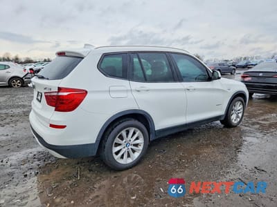 Trzecie zdjęcie samochodu z tyłu: 2015 BMW X3 XDRIVE28I VIN:5UXWX9C54F0D53983 - miniatura