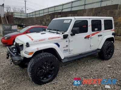 2022 JEEP WRANGLER UNLIMITED SAHARA 4XE 1C4JJXP62NW162964 - główne zdjęcie licytacji z USA - miniatura