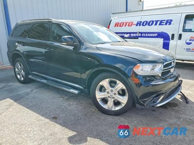 Czwarte zdjęcie samochodu z boku: 2015 DODGE DURANGO LIMITED VIN:1C4RDJDG6FC147777 - miniatura