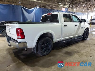 Trzecie zdjęcie samochodu z tyłu: 2018 RAM 1500 SLT VIN:1C6RR7TM0JS272548 - miniatura