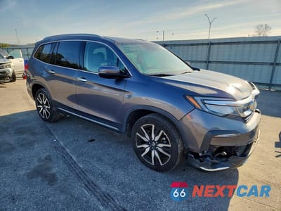 Czwarte zdjęcie samochodu z boku: 2021 HONDA PILOT TOURING VIN:5FNYF6H68MB078398 - miniatura