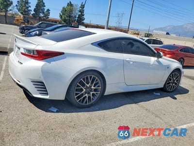 Trzecie zdjęcie samochodu z tyłu: 2016 LEXUS RC 200T VIN:JTHHA5BC9G5001969 - miniatura