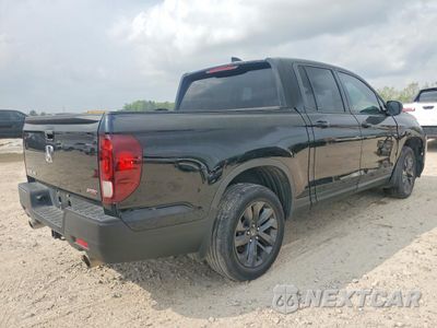 Trzecie zdjęcie samochodu z tyłu: 2023 HONDA RIDGELINE SPORT VIN:5FPYK3F12PB048780 - miniatura