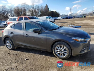 Czwarte zdjęcie samochodu z boku: 2017 MAZDA 3 TOURING VIN:3MZBN1L72HM128223 - miniatura