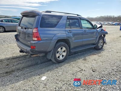 Trzecie zdjęcie samochodu z tyłu: 2005 TOYOTA 4RUNNER SR5 VIN:JTEBT14R850051313 - miniatura