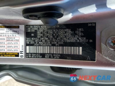 Zdjęcie 13 z 13 samochodu: 2006 TOYOTA 4RUNNER LIMITED VIN:JTEBT17R368035986 - miniatura