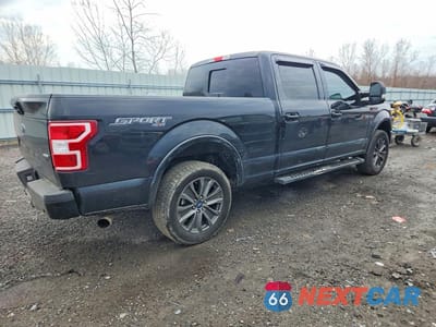 Trzecie zdjęcie samochodu z tyłu: 2018 FORD F150 SUPERCREW VIN:1FTFW1EG5JFA80902 - miniatura