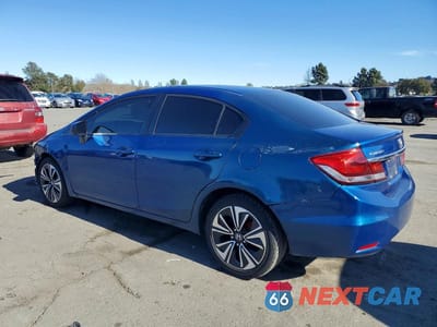 Drugie zdjęcie samochodu z przodu: 2015 HONDA CIVIC LX VIN:19XFB2F56FE207141 - miniatura