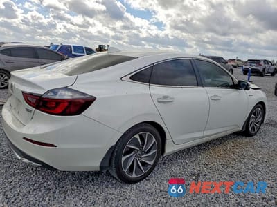 Trzecie zdjęcie samochodu z tyłu: 2019 HONDA INSIGHT TOURING VIN:19XZE4F90KE027246 - miniatura
