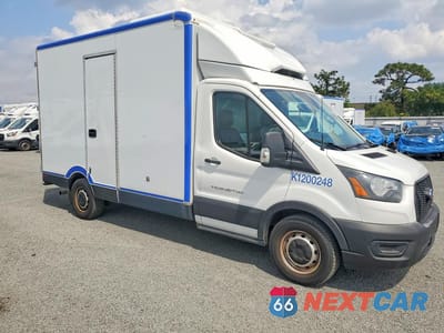 Czwarte zdjęcie samochodu z boku: 2020 FORD TRANSIT T-350 VIN:1FDBW5Z83LKB52498 - miniatura