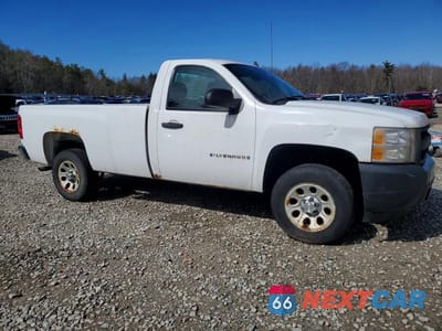 Czwarte zdjęcie samochodu z boku: 2009 CHEVROLET SILVERADO C1500 VIN:1GCEC14X39Z194624 - miniatura