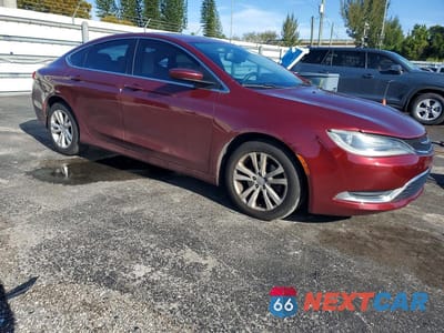 Czwarte zdjęcie samochodu z boku: 2015 CHRYSLER 200 LIMITED VIN:1C3CCCAB8FN751255 - miniatura