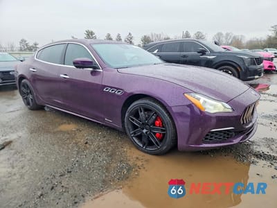 Czwarte zdjęcie samochodu z boku: 2017 MASERATI QUATTROPORTE S VIN:ZAM56RRL7H1246924 - miniatura